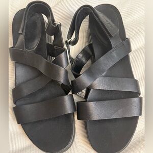 Cole Hahn Black Strappy Sandals - Size 10 B. Barely worn.